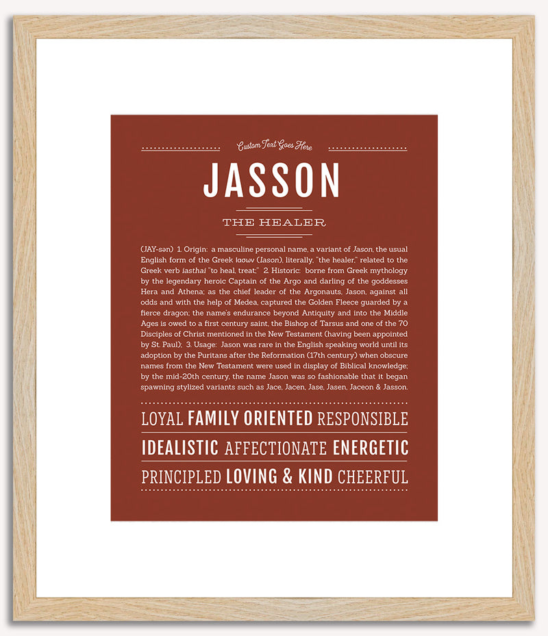 Jasson | Name Art Print