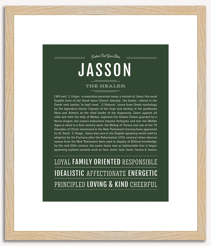 Jasson | Name Art Print