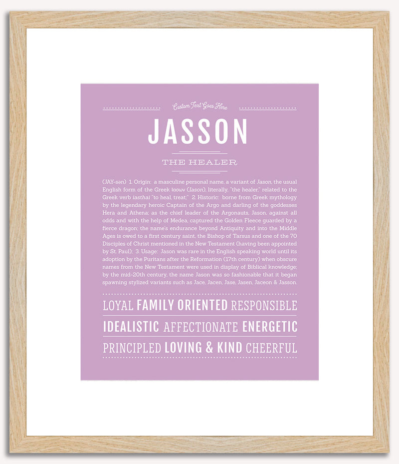 Jasson | Name Art Print