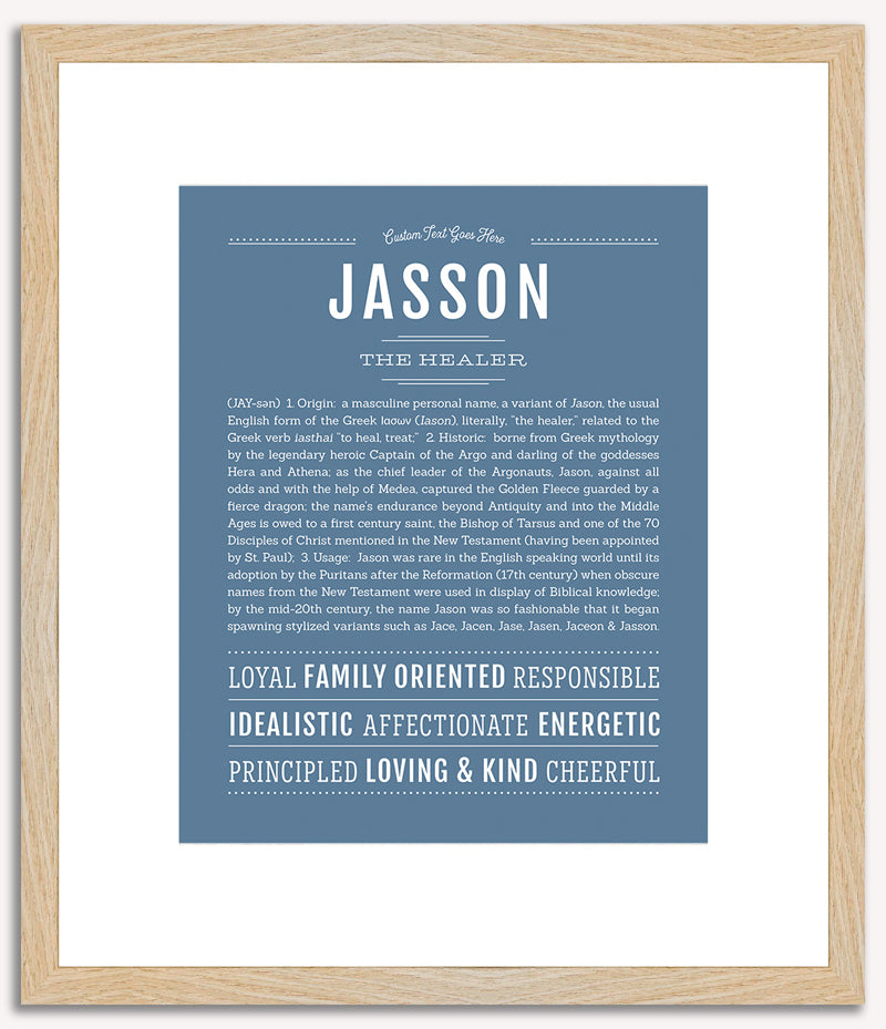 Jasson | Name Art Print