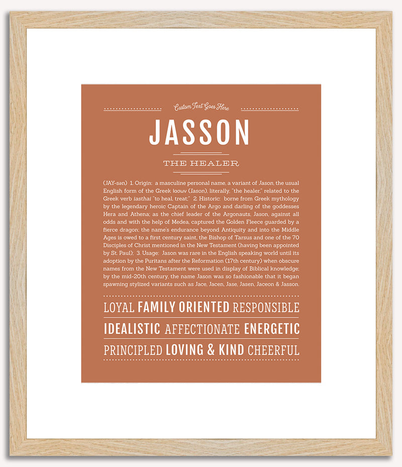 Jasson | Name Art Print