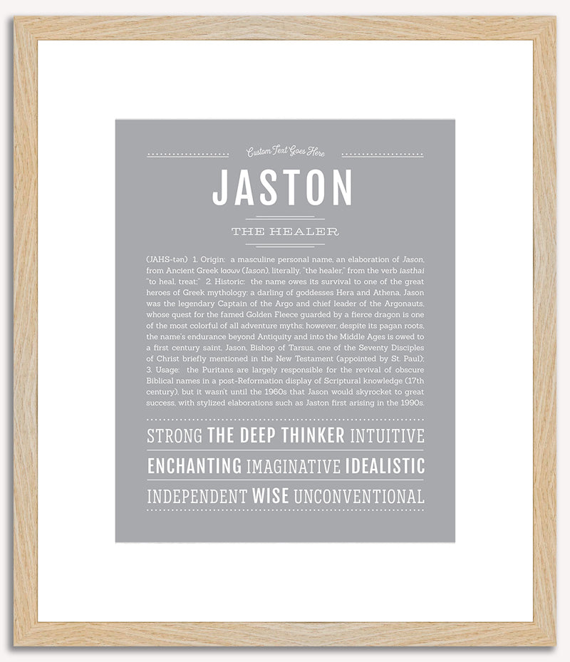 Jaston | Name Art Print