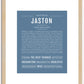 Jaston | Name Art Print