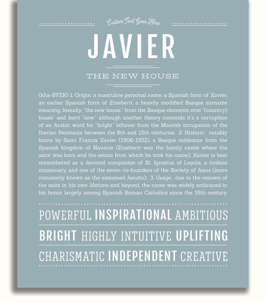 Frame Options | Powder Blue | No Frame