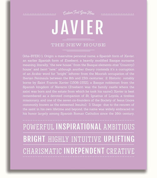Frame Options | Lilac | No Frame