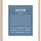 Jaxton | Name Art Print