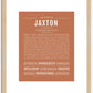 Jaxton | Name Art Print