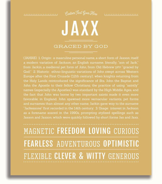 Frame Options | Matte Gold | No Frame