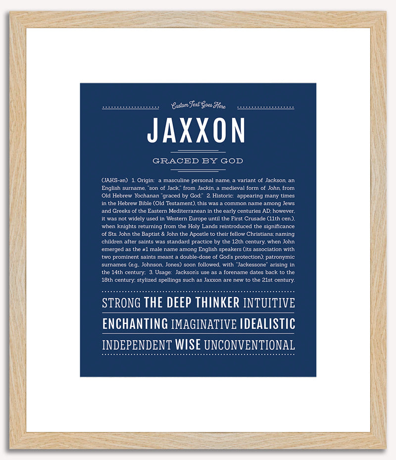 Jaxxon | Name Art Print