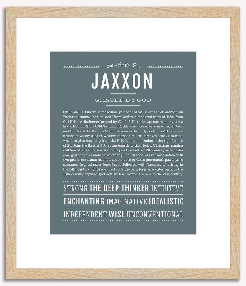 Jaxxon | Name Art Print