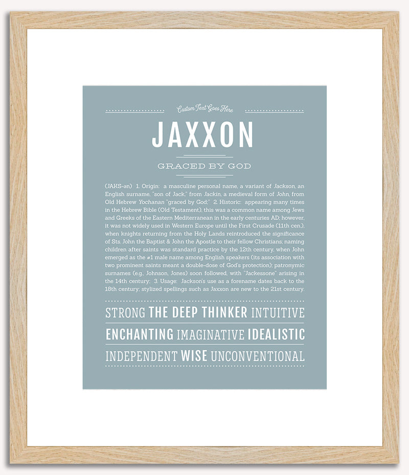 Jaxxon | Name Art Print