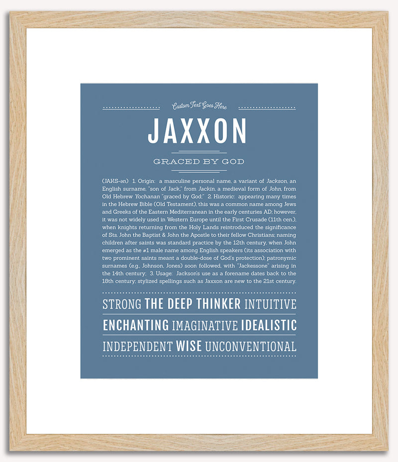 Jaxxon | Name Art Print