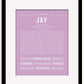 Frame Options | Lilac | Black Frame, Matted