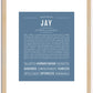 Jay | Name Art Print