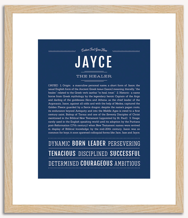 Jayce | Name Art Print