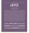 Jayce | Name Art Print – Name Stories
