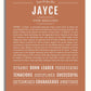 Jayce | Name Art Print – Name Stories