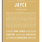 Jayce | Name Art Print – Name Stories