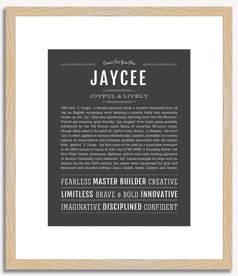 Jaycee | Name Art Print