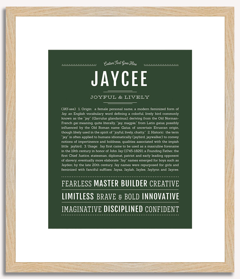 Jaycee | Name Art Print