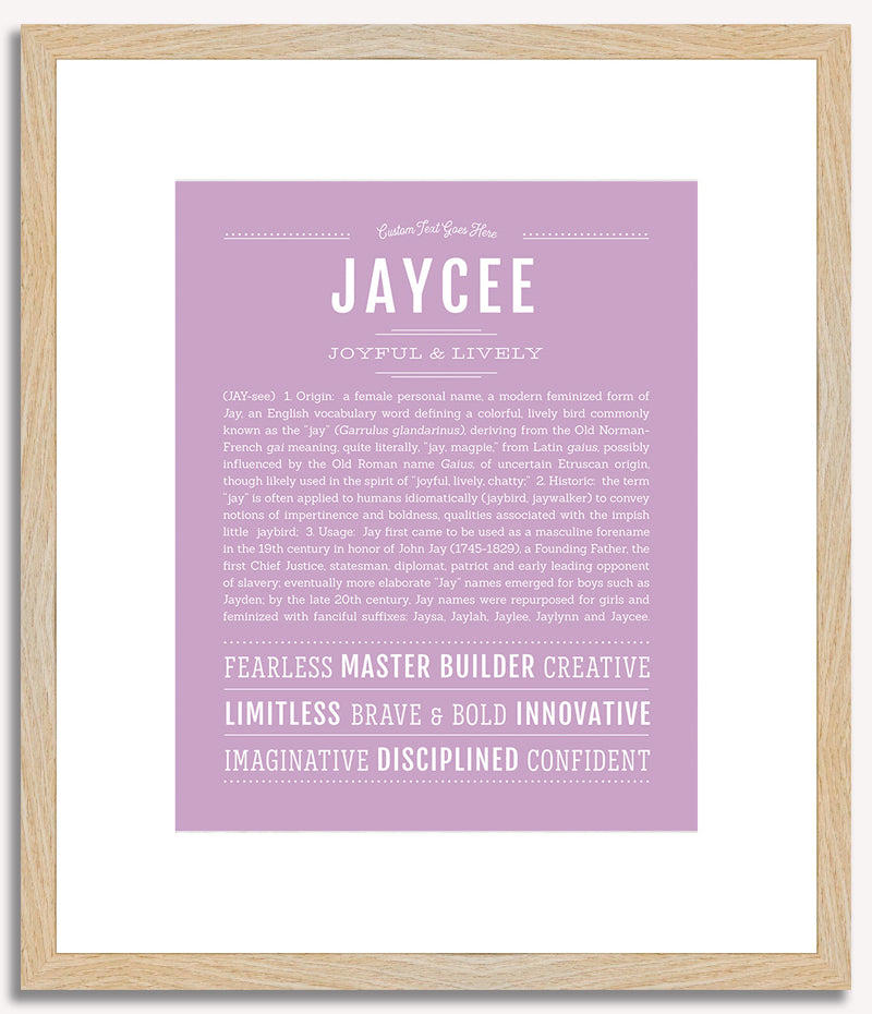 Jaycee | Name Art Print