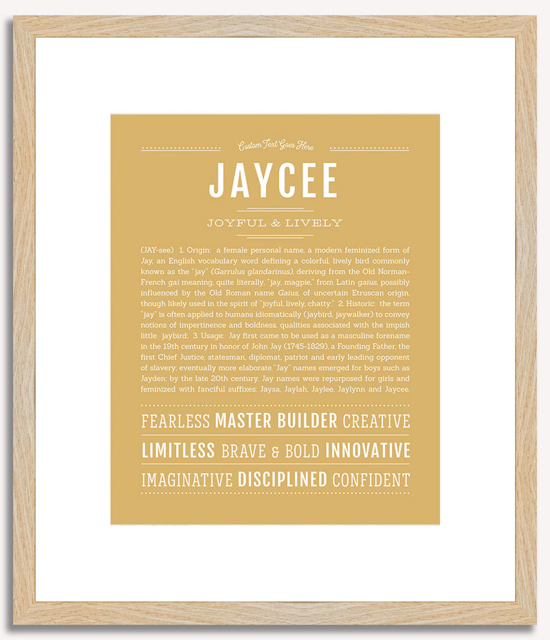 Jaycee | Name Art Print