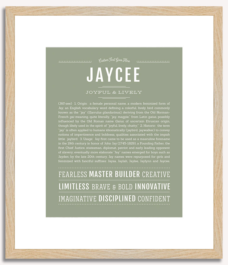 Jaycee | Name Art Print