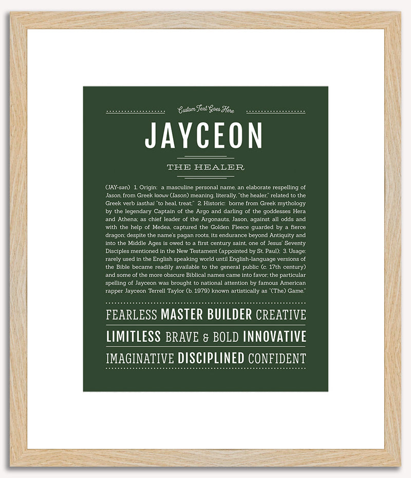 Jayceon | Name Art Print