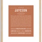 Jayceon | Name Art Print