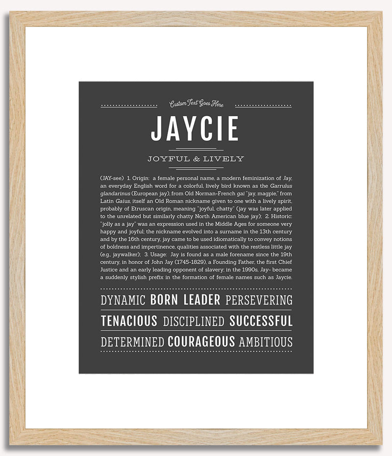 Jaycie | Name Art Print