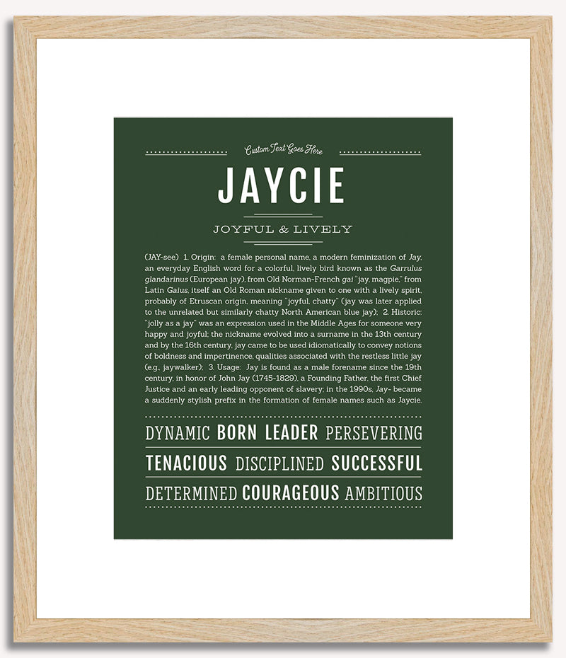 Jaycie | Name Art Print