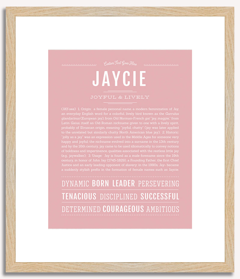 Jaycie | Name Art Print