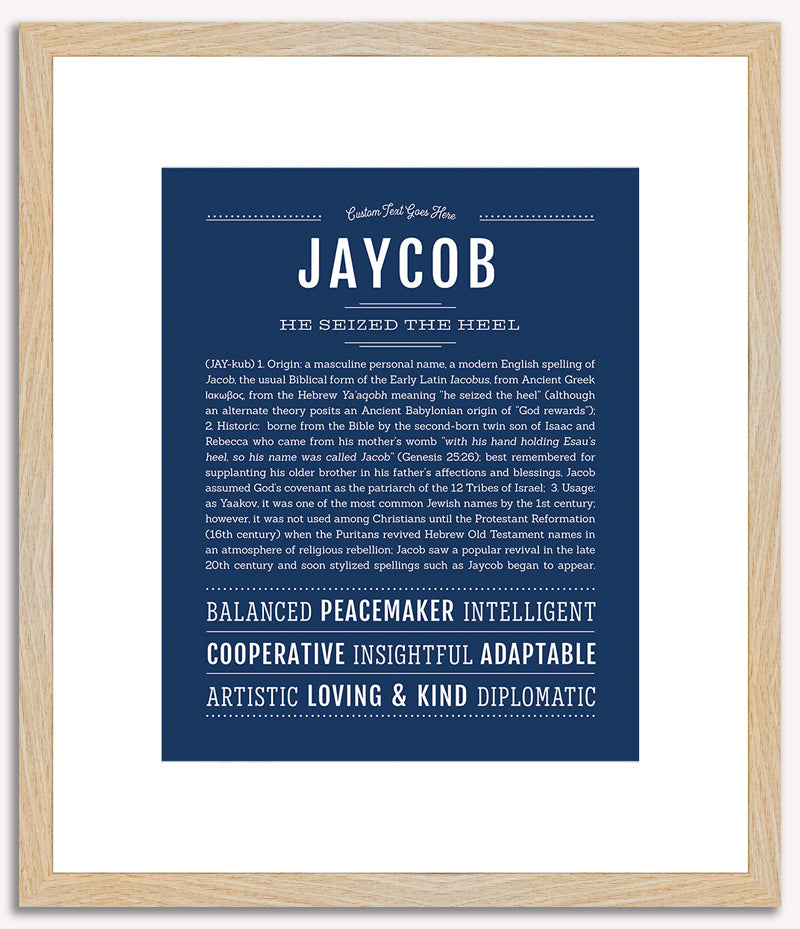 Jaycob | Name Art Print