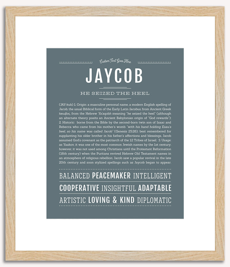 Jaycob | Name Art Print