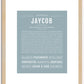 Jaycob | Name Art Print