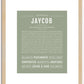 Jaycob | Name Art Print