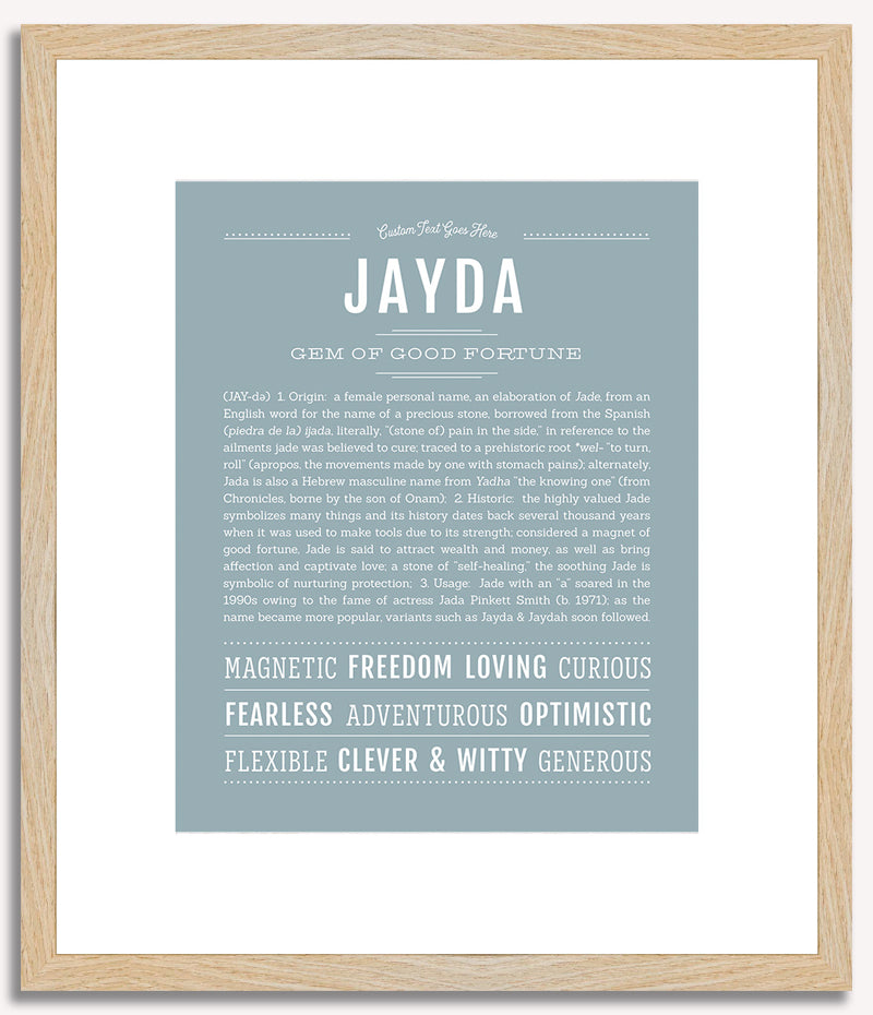 Jayda | Name Art Print