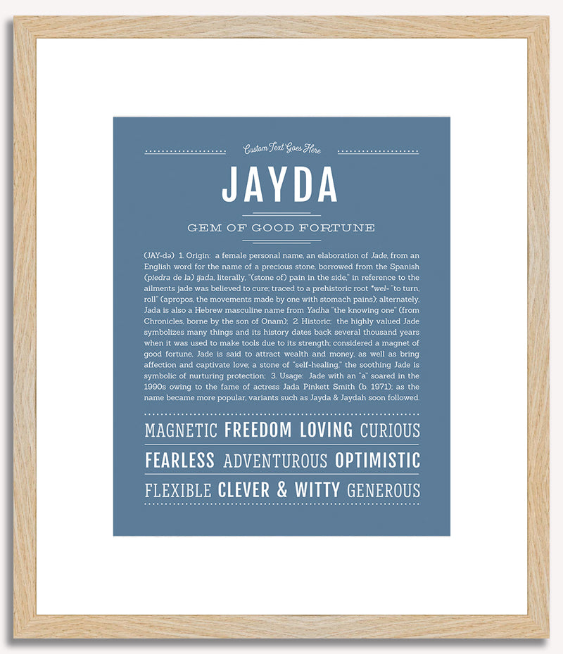 Jayda | Name Art Print