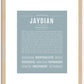 Jaydian | Name Art Print