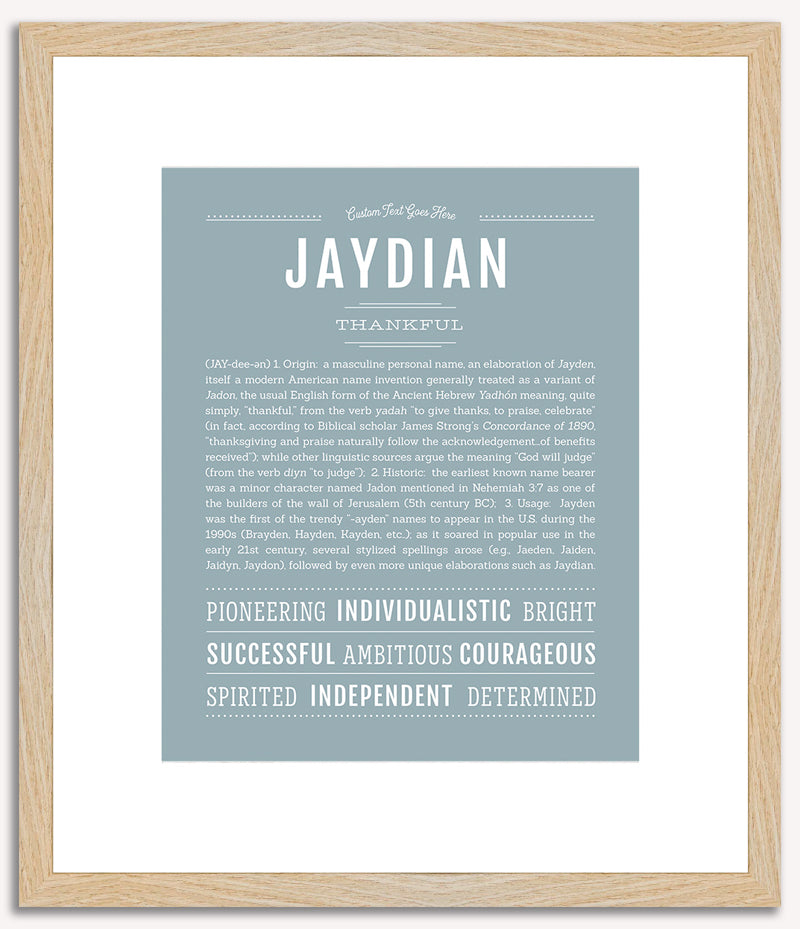 Jaydian | Name Art Print