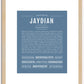 Jaydian | Name Art Print