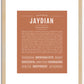 Jaydian | Name Art Print