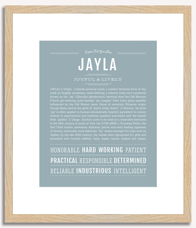 Jayla | Name Art Print