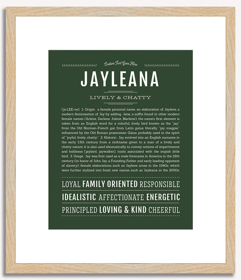 Jayleana | Name Art Print