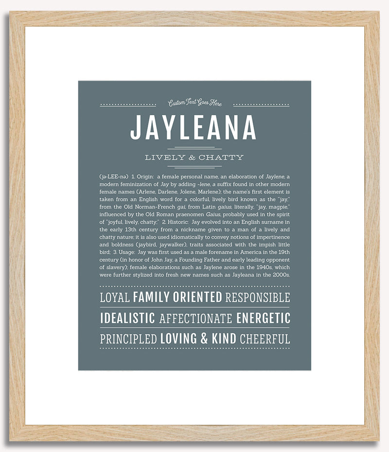 Jayleana | Name Art Print