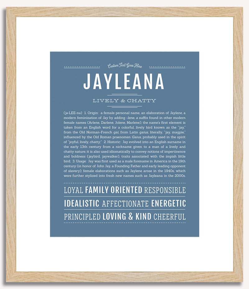 Jayleana | Name Art Print