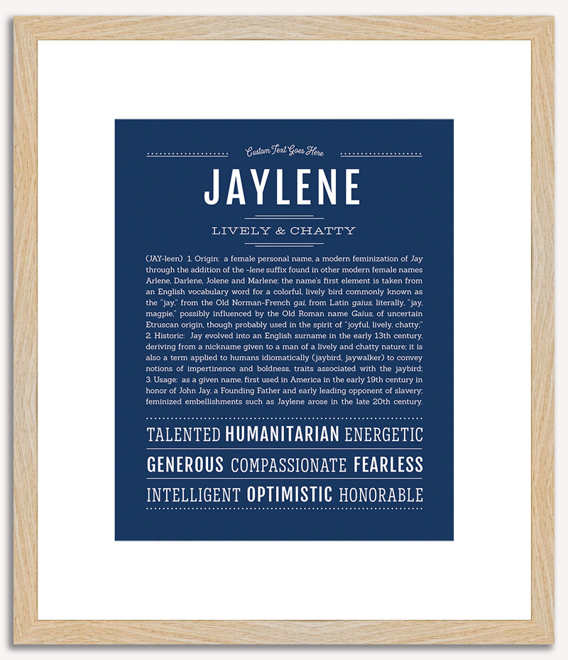 Jaylene | Name Art Print