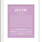 Frame Options | Lilac | White Frame, Matted