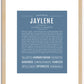 Jaylene | Name Art Print