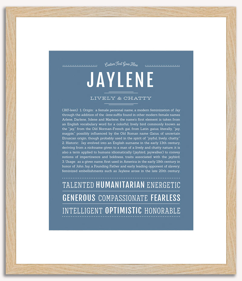 Jaylene | Name Art Print